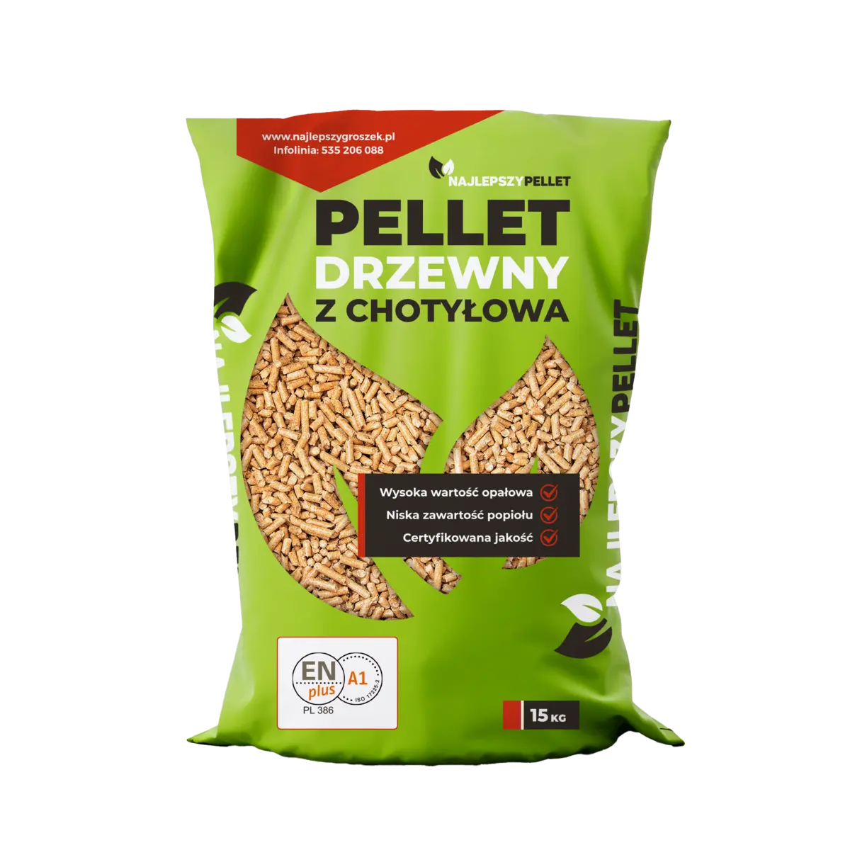 Pellet drzewny z Chotyłowa